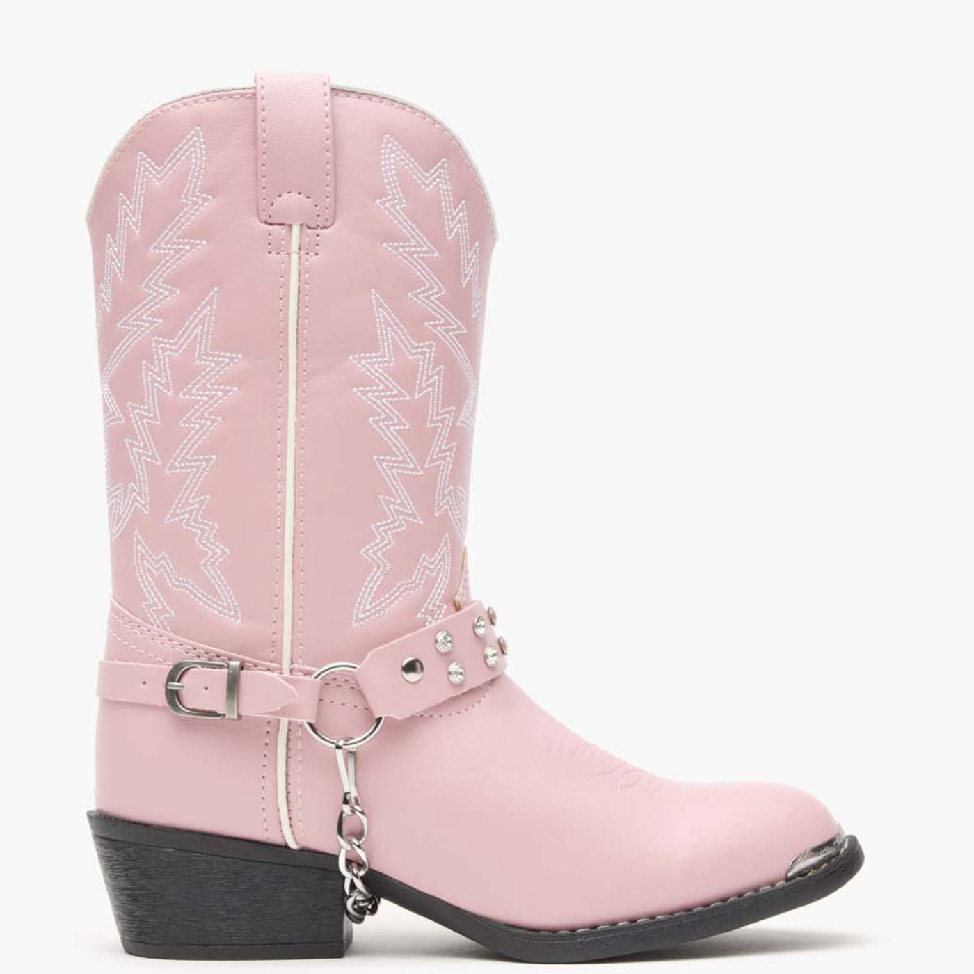 Lil' Durango® Pink Rhinestone Western Boot