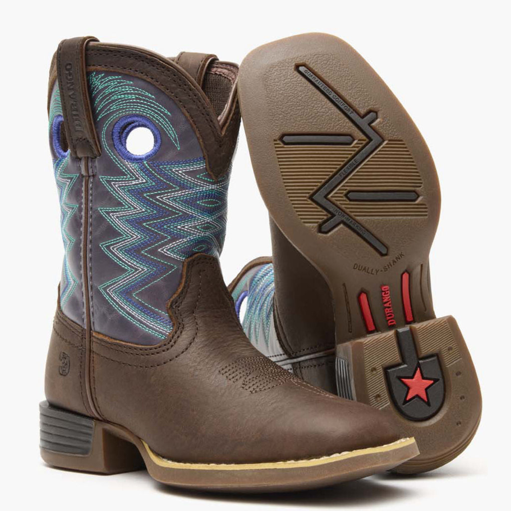 Durango Lil' Rebel Pro Little Kid's Amethyst Western Boot