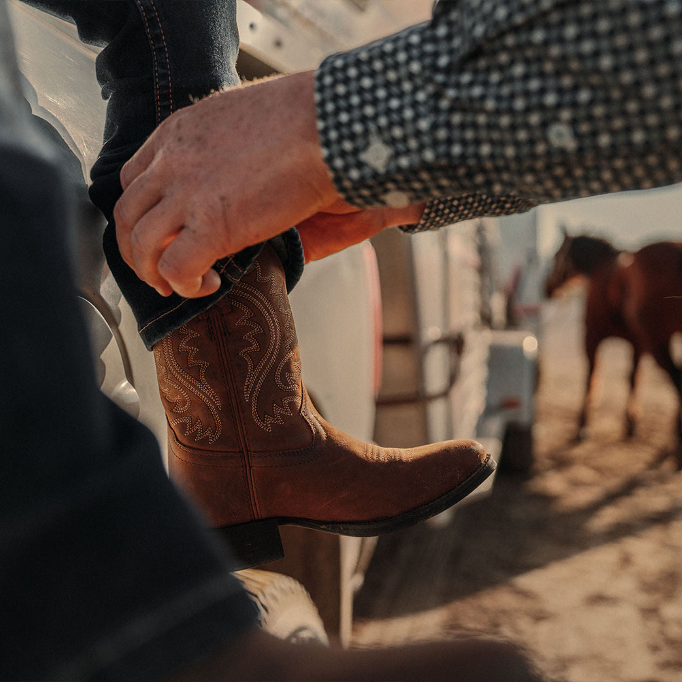 Durango® Big Kids' Shyloh Western Boot