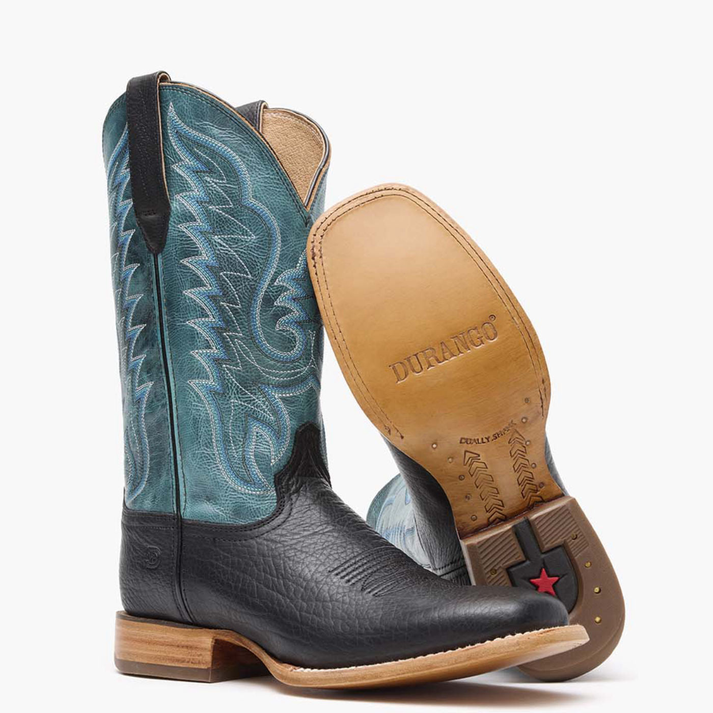 Durango® Arena Pro™ Black and Blue Lagoon Western Boot