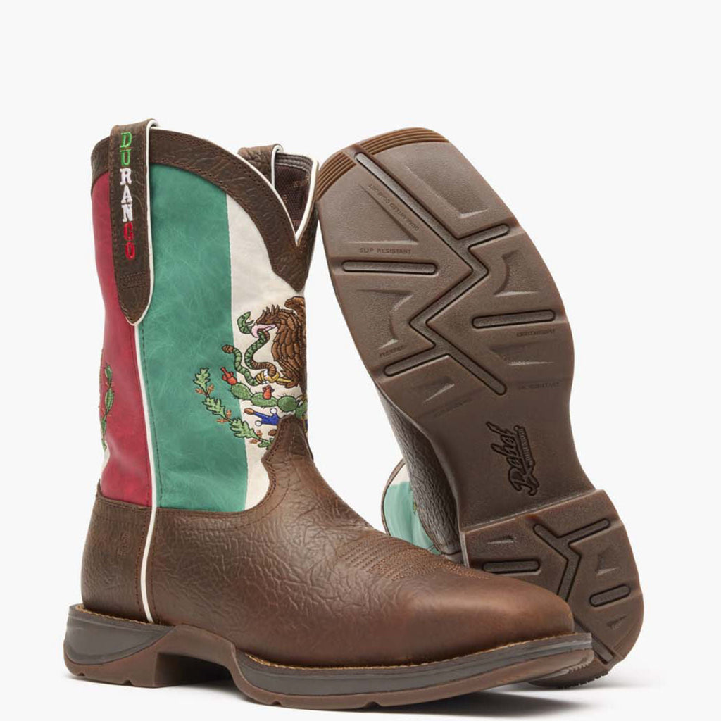 Rebel™ by Durango® Mexico Flag Western Boot