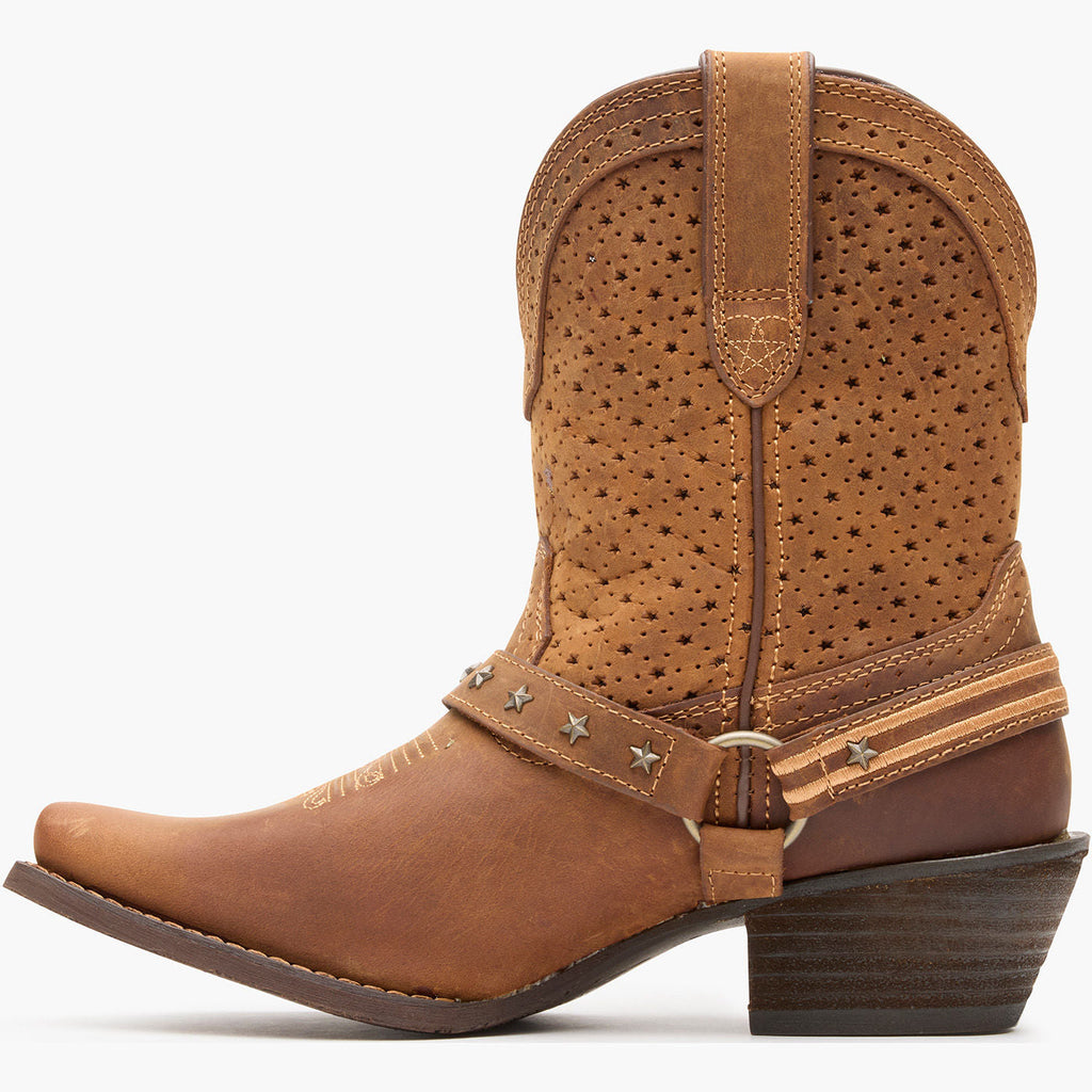 Crush by Durango® Women's Brown Ventilated Shortie Boot