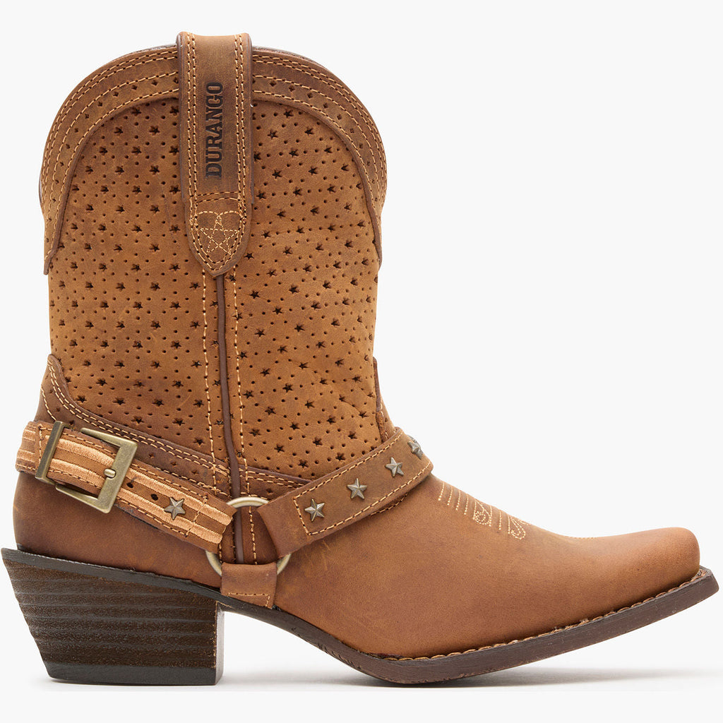 Crush by Durango® Women's Brown Ventilated Shortie Boot