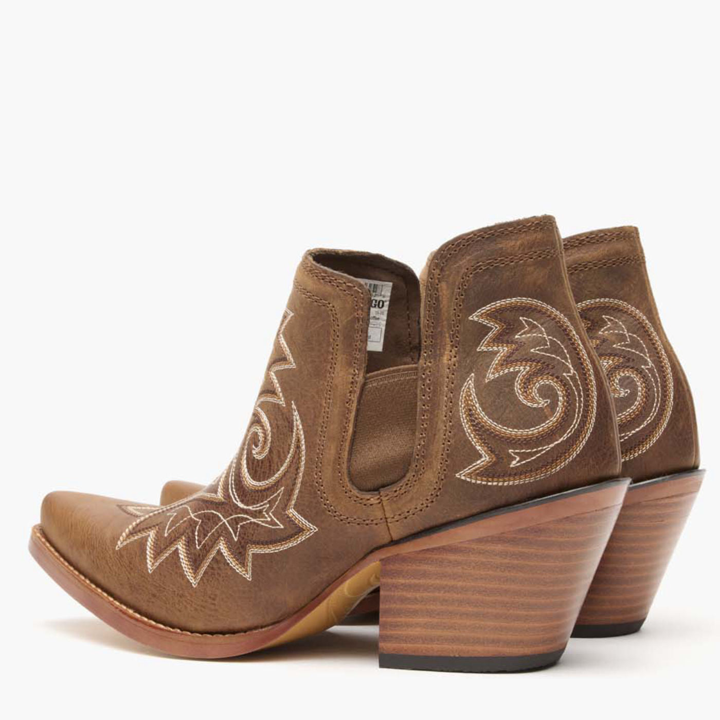 Crush by Durango® Women's Coffee Brown Western Fashion Bootie