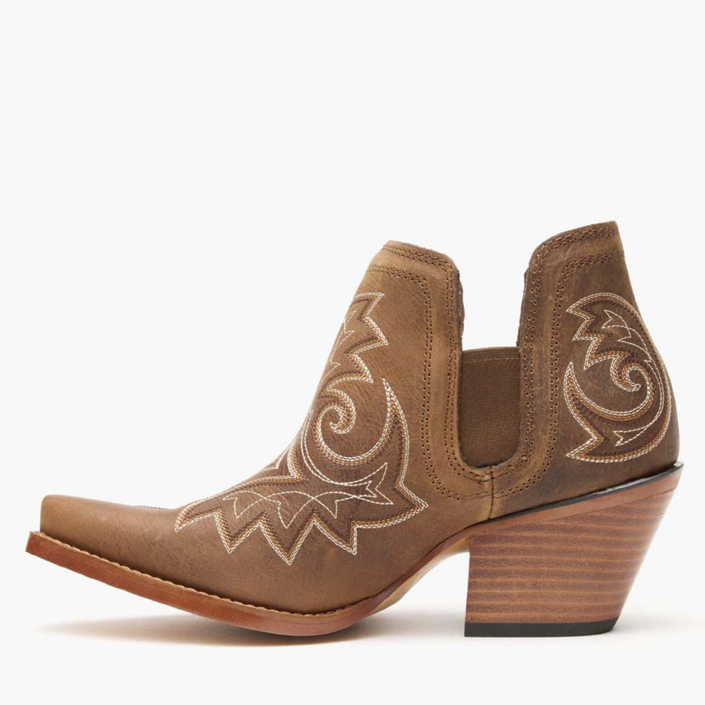 Crush by Durango® Women's Coffee Brown Western Fashion Bootie