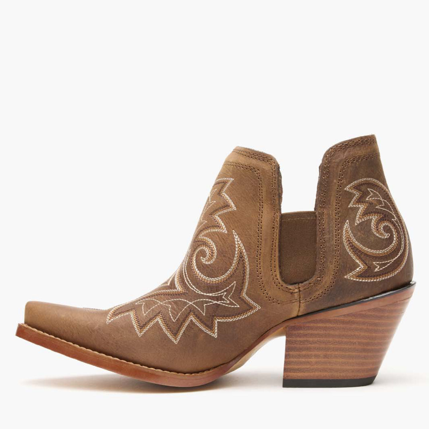 Crush by Durango® Women's Coffee Brown Western Fashion Bootie