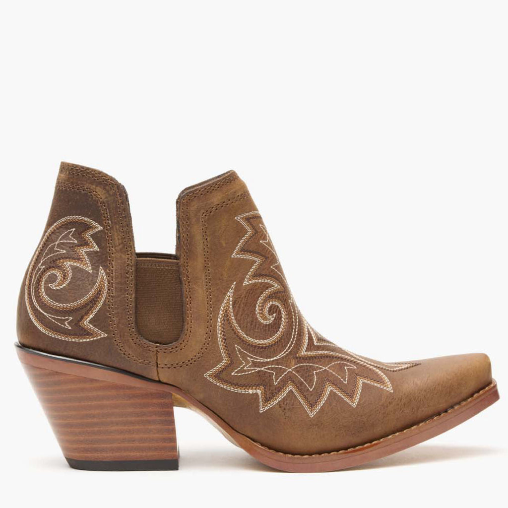 Crush by Durango® Women's Coffee Brown Western Fashion Bootie