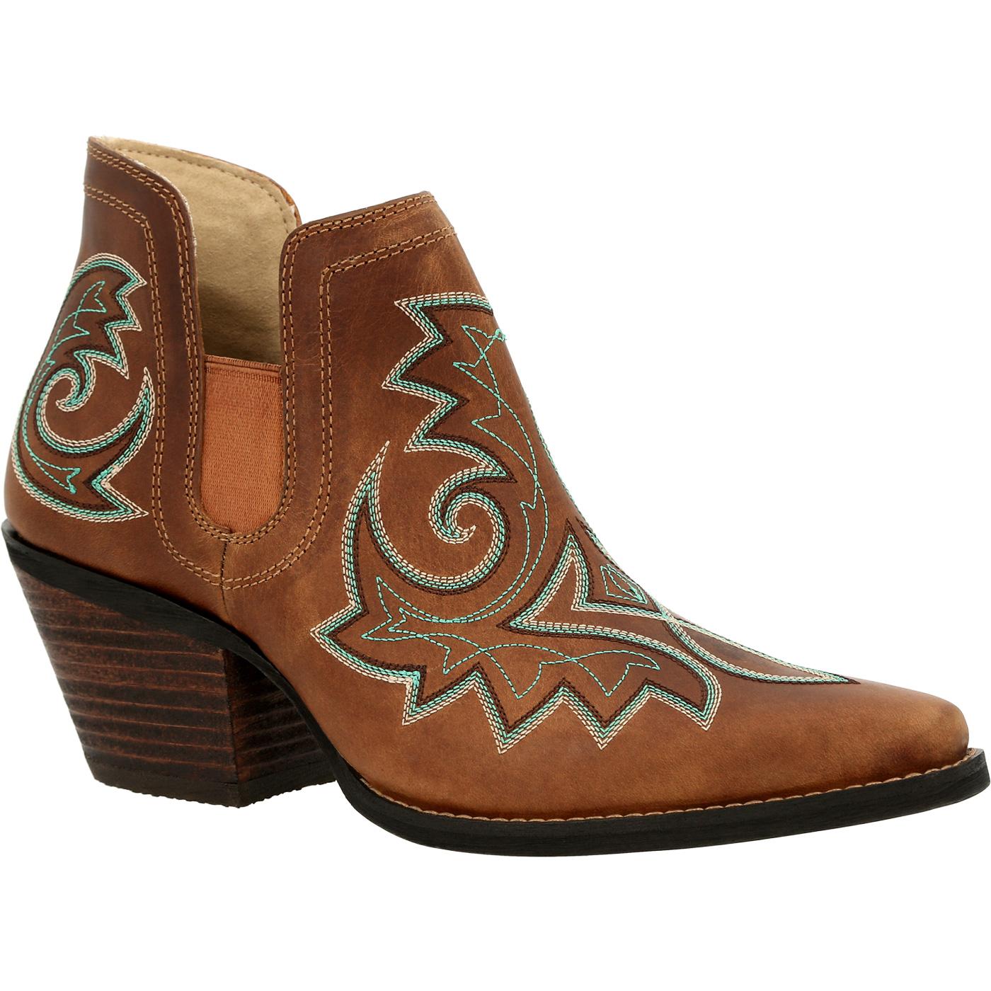 Crush by Durango® Women's Golden Brown Western Fashion Bootie