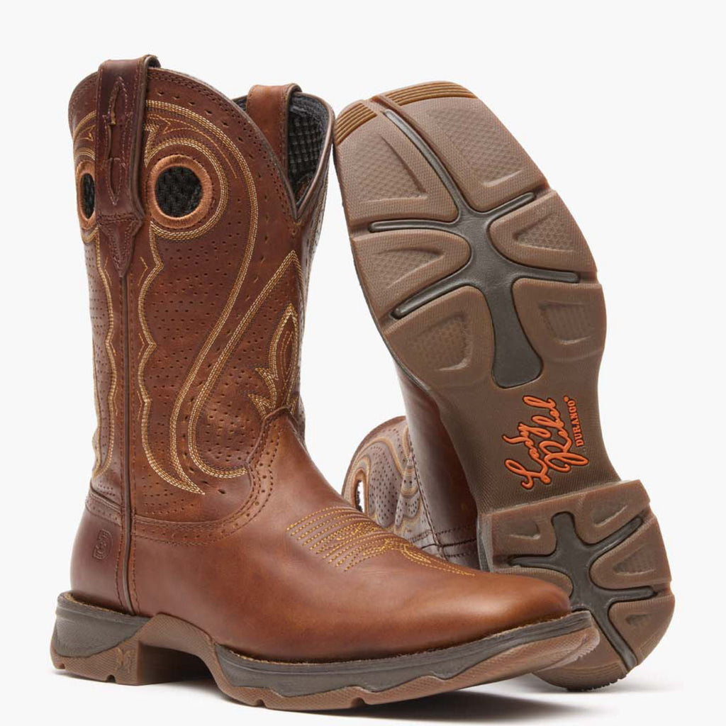 Lady Rebel™ by Durango® Women's Chestnut Western Boot
