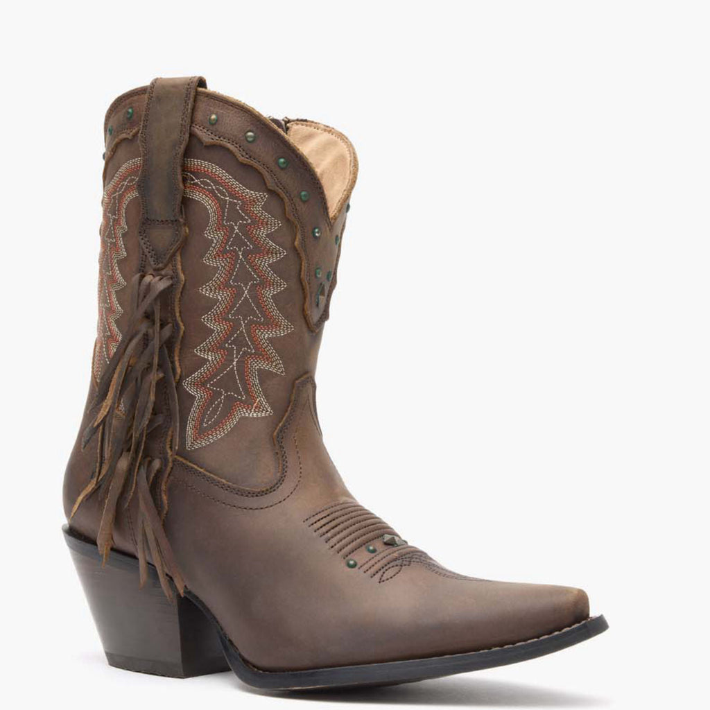 Crush by Durango® Women's Roasted Pecan Bootie Western Boot