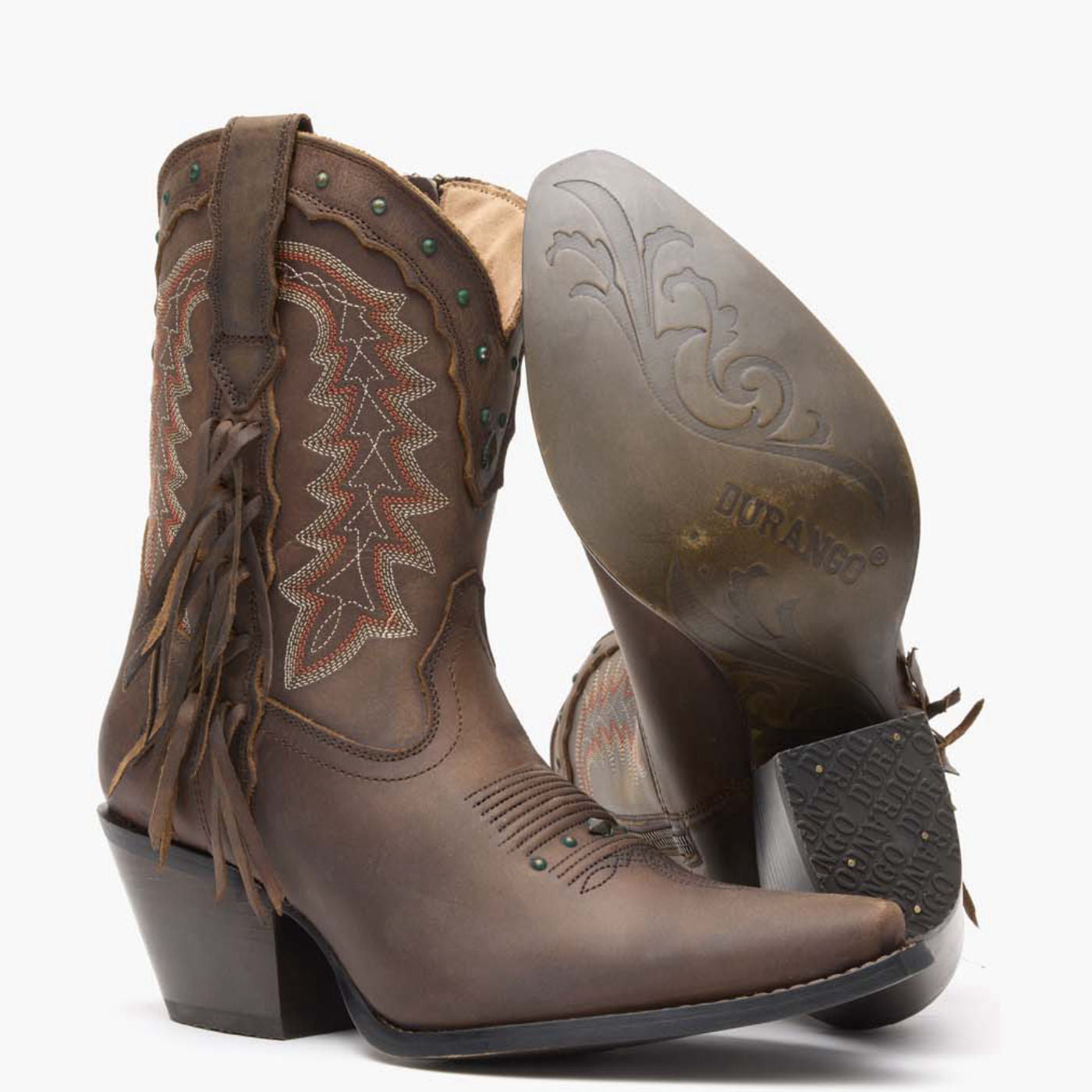 Crush by Durango® Women's Roasted Pecan Bootie Western Boot