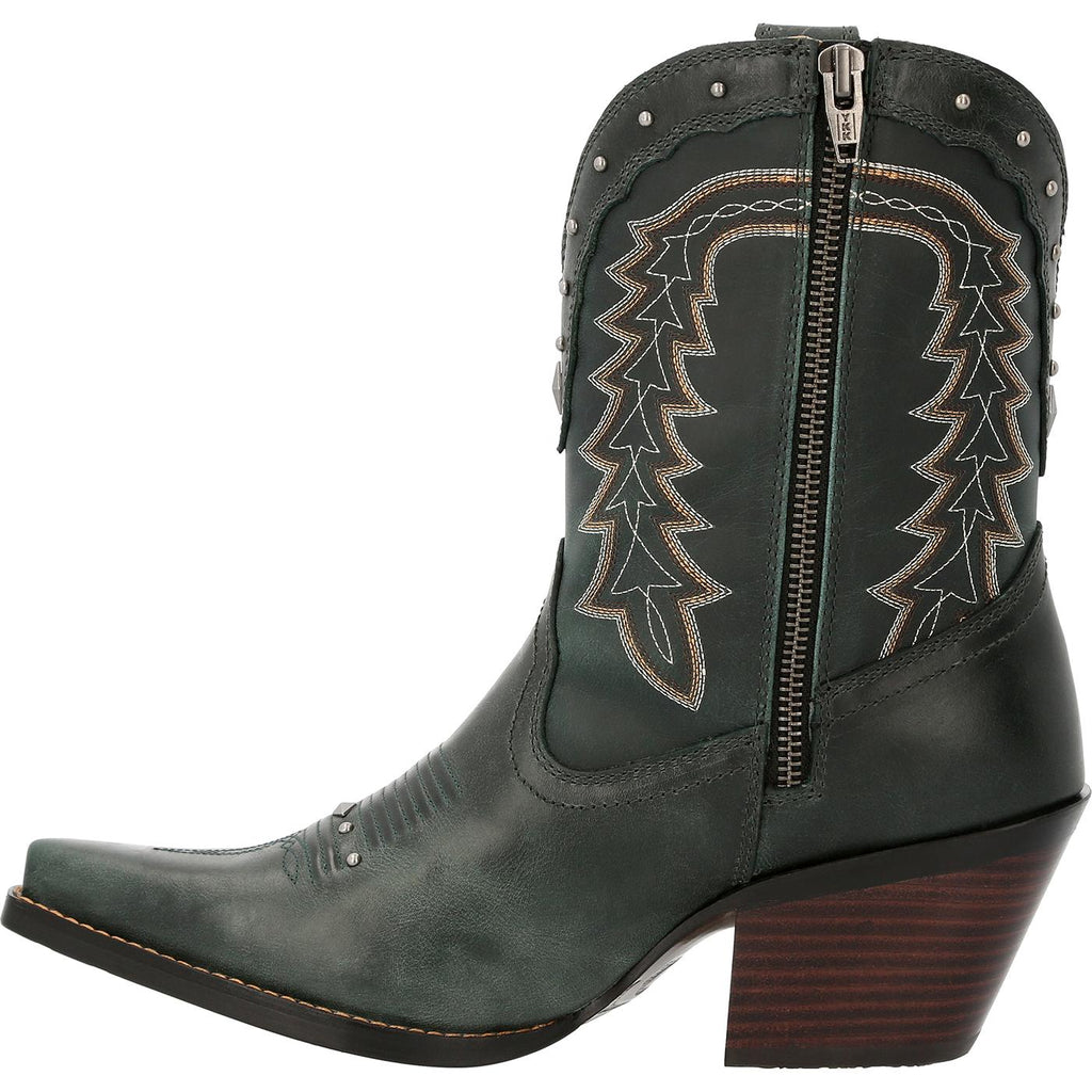 Crush by Durango® Women's Vintage Teal Bootie Western Boot