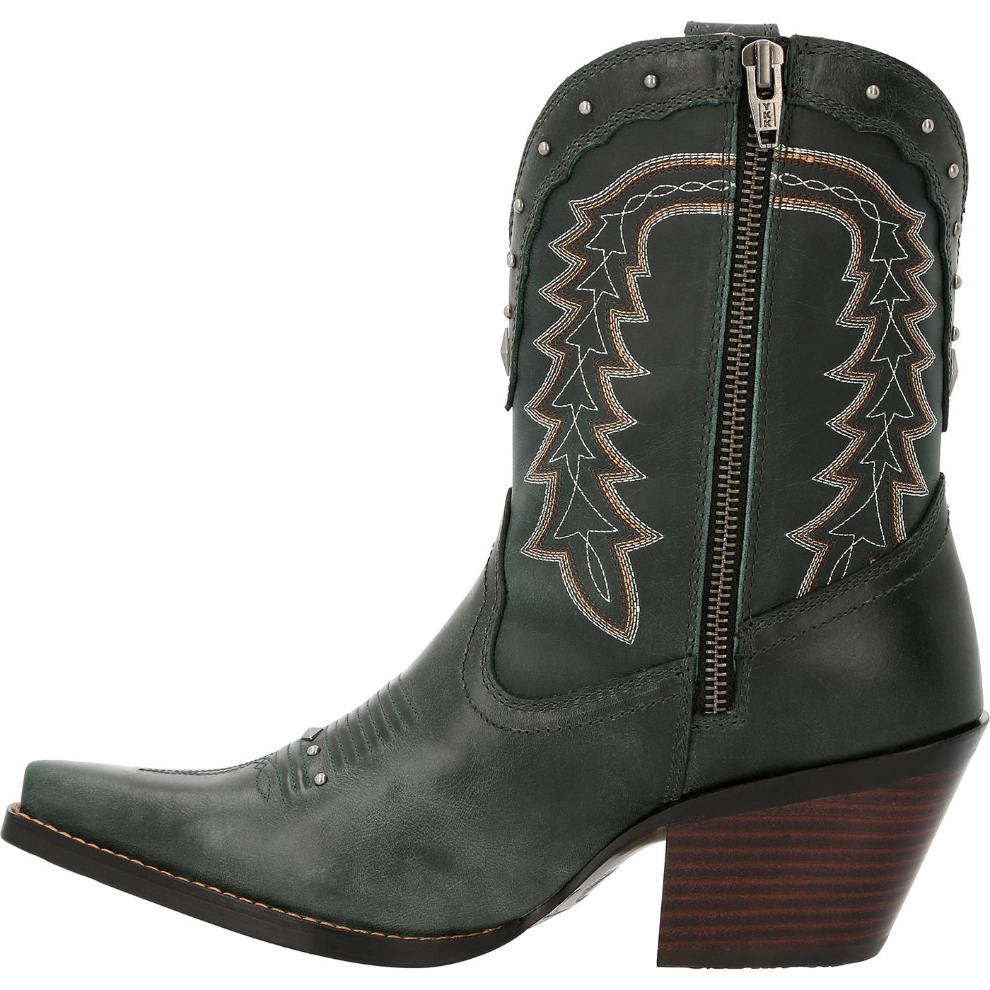 Crush by Durango® Women's Vintage Teal Bootie Western Boot