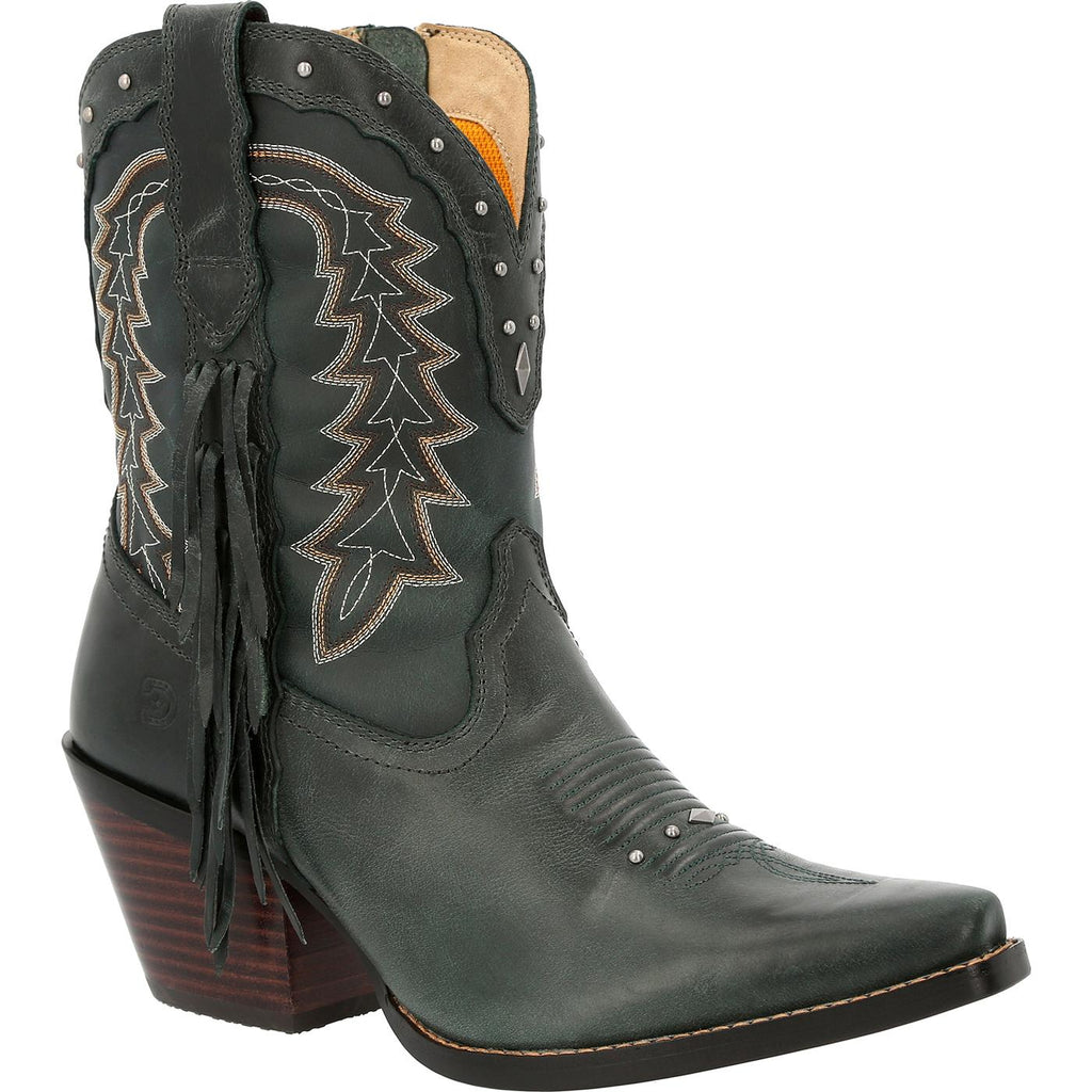Crush by Durango® Women's Vintage Teal Bootie Western Boot