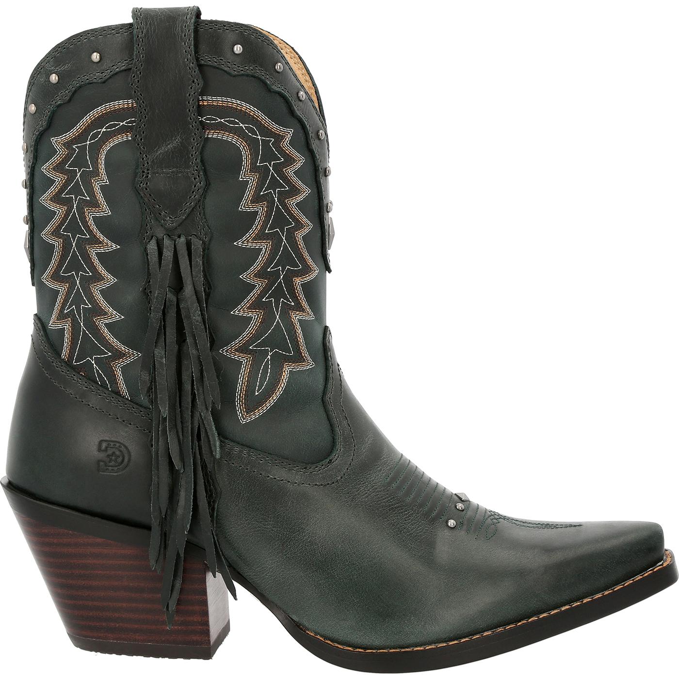 Crush by Durango® Women's Vintage Teal Bootie Western Boot