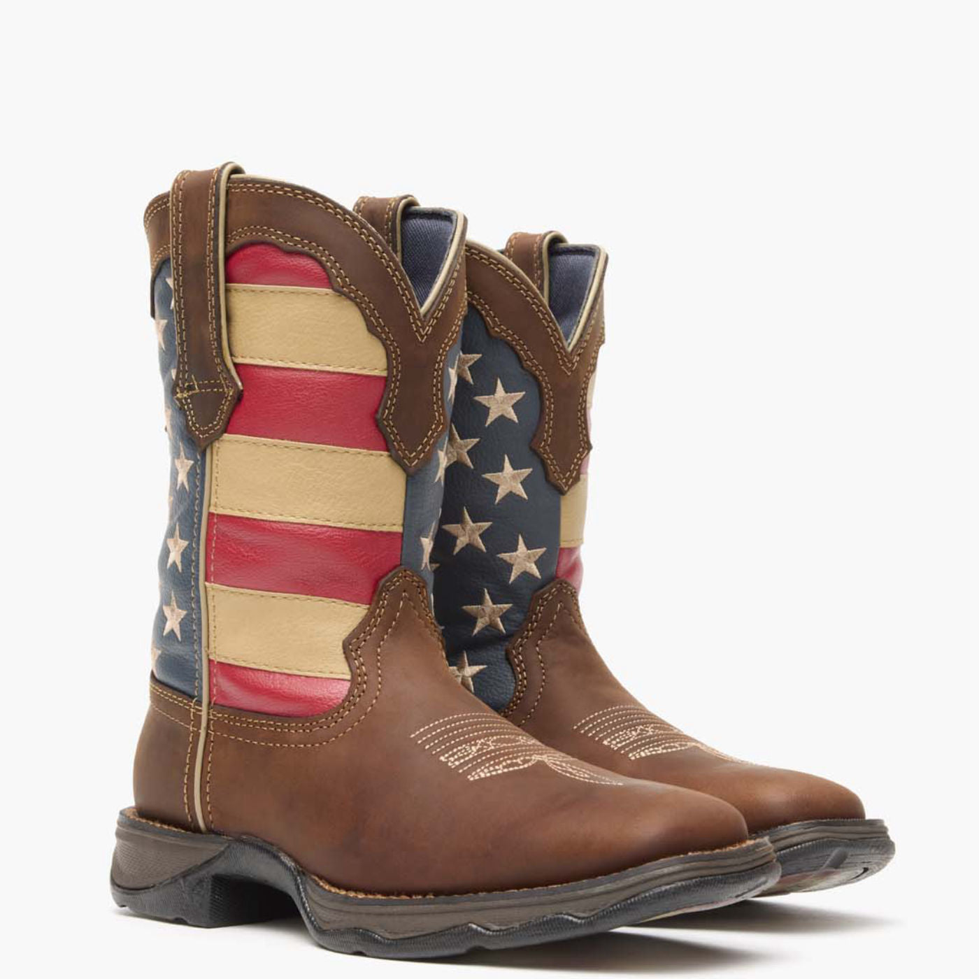 Lady Rebel by Durango® Patriotic Women's Pull-On Western Flag Boot