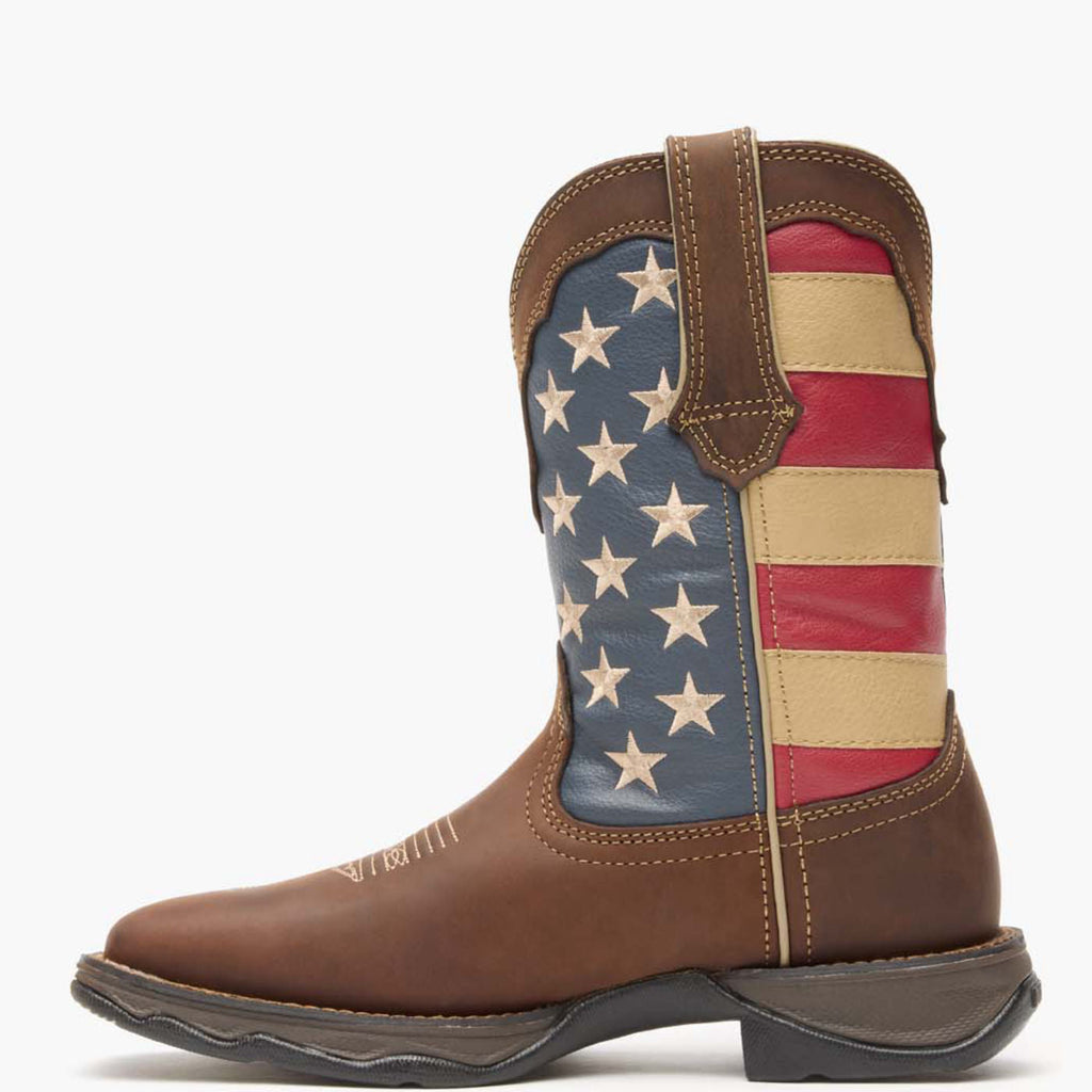 Lady Rebel by Durango® Patriotic Women's Pull-On Western Flag Boot